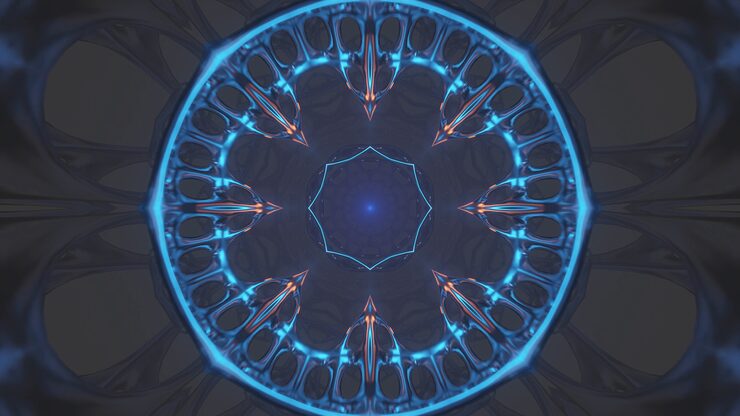Cymatics artwork for the Advanced Water Crystal Analysis section