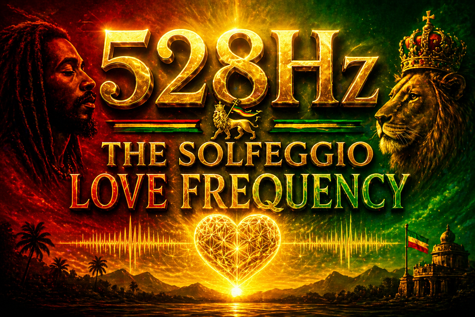 528Hz - The Solfeggio Love Frequency artwork used for the RASTA 528Hz plugin section